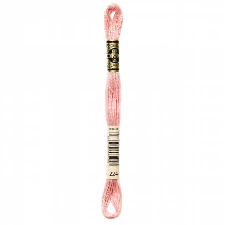 DMC Floss #224 Light Shell Pink