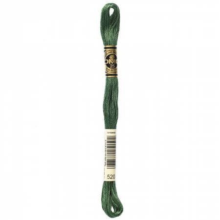 DMC Floss #520 Dark Fern Green