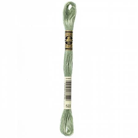 DMC Floss #522 Fern Green