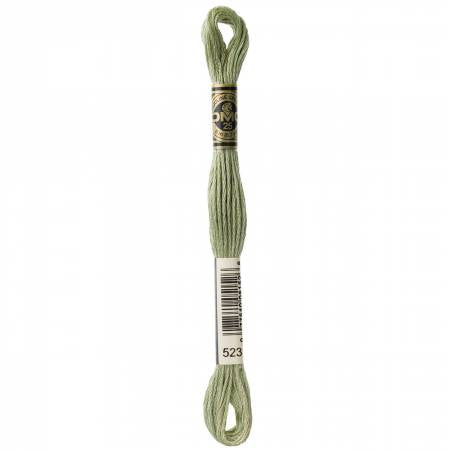 DMC Floss #523 Light Fern Green