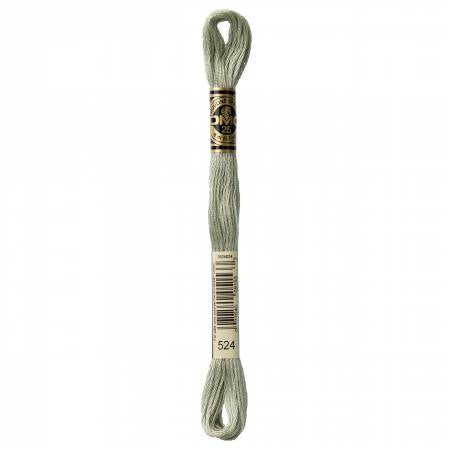 DMC Floss #524 Very Light Fern Green