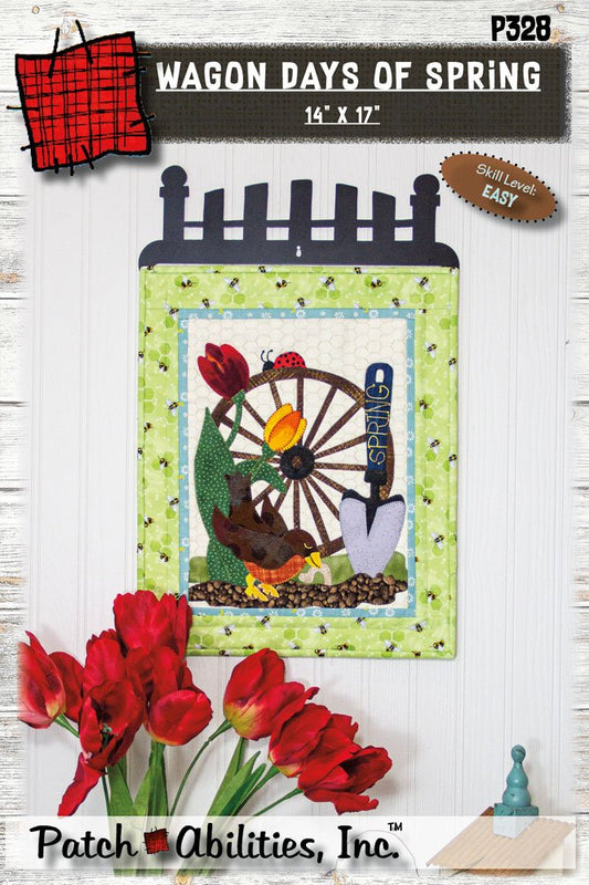 Patch Abilities, Inc. Wagon Days of Spring 14” x 17” (P328)