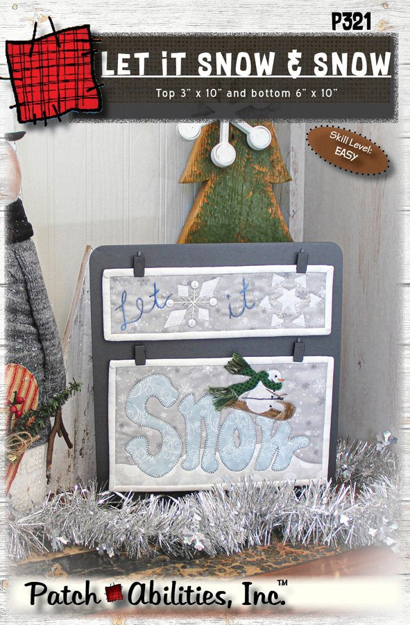 Patch Abilities, Inc. Let it Snow & Snow (P321)