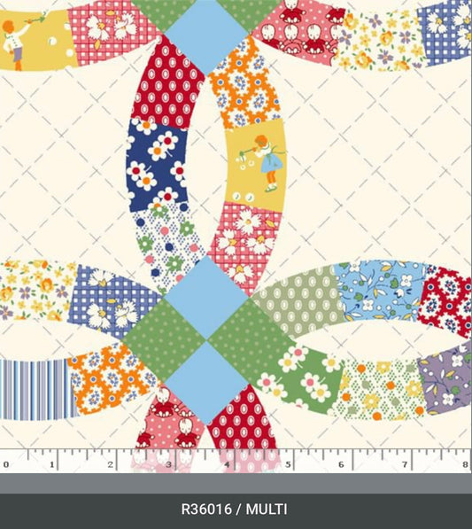 R36016 Multi Premium Quilt Backing