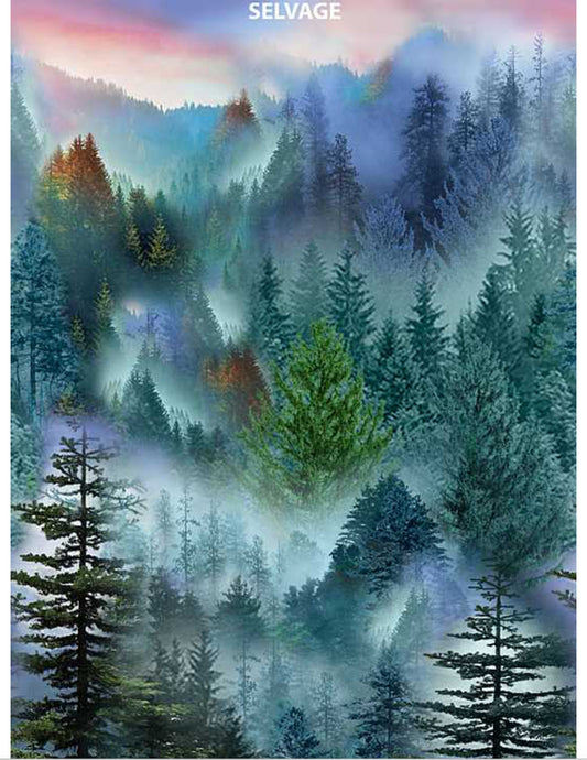Blue Pines Panel 24” x 45” C7464
