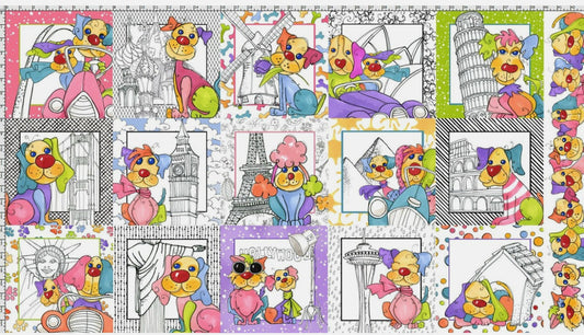 Loralie Designs Dog Gone Panel