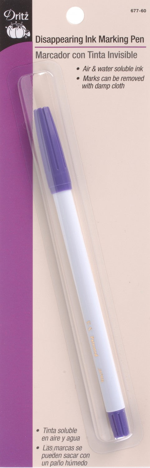 Dritz Disappearing Ink Marking Pen