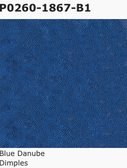 Andover Dimples Style: P0270, Pattern: 1867, Color: B1 Blue Danube