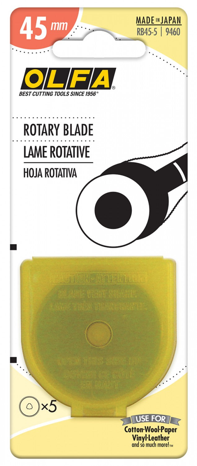 Olfa Rotary Blade x5 45mm