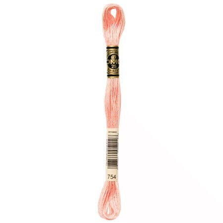 DMC Floss #754 Light Peach