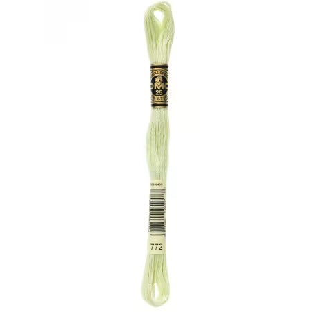 DMC Floss #772 Very Light Yellow Green