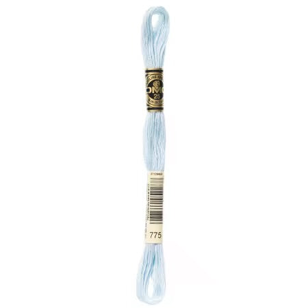 DMC Floss #775 Very Light Baby Blue