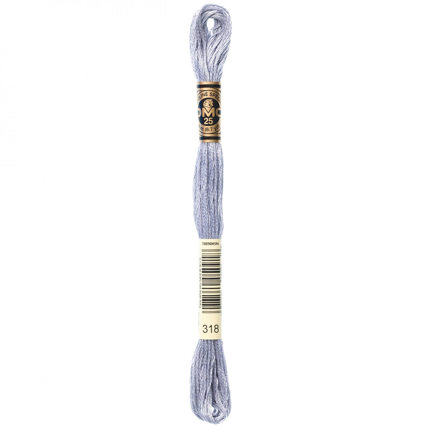 DMC Floss #318 Light Steel Gray