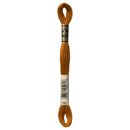 DMC Floss #780 Ultra Very Dark Topaz