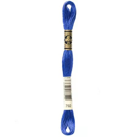 DMC Floss #792 Dark Coneflower Blue