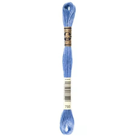 DMC Floss #793 Medium Coneflower Blue