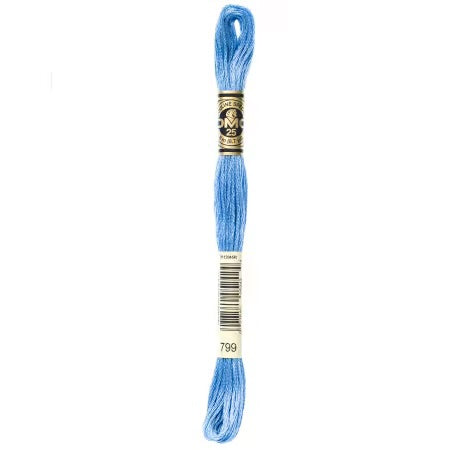 DMC Floss #799 Medium Delft Blue