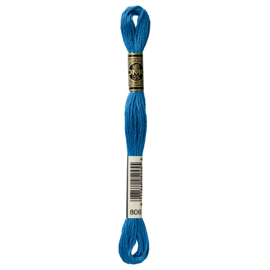 DMC Floss #806 Dark Peacock Blue