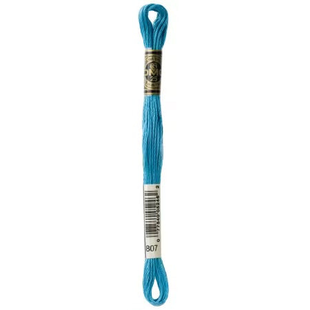 DMC Floss #807 Peacock Blue