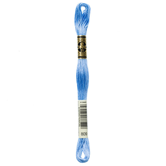 DMC Floss #809 Delft Blue