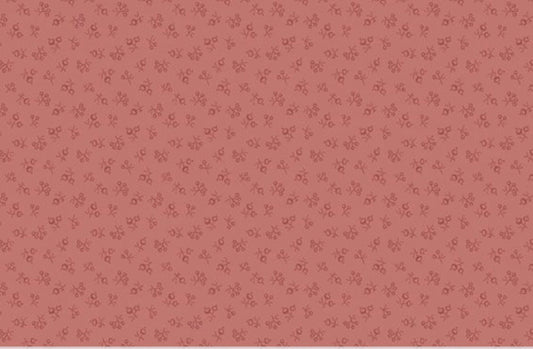 Marcus Fabrics Toolbox Floral Timeworn Toolbox Designs R540399 Red