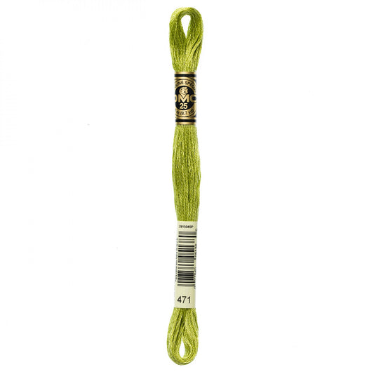 DMC Floss #471 Very Light Avocado Green