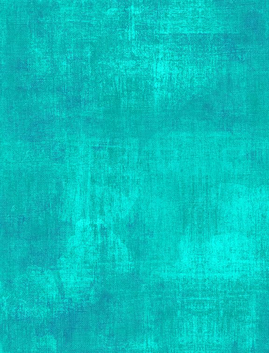 Wilmington Prints Dry Brush Q: 1077, Pattern: 89205, Color: 474 Turquoise
