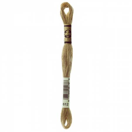 DMC Floss #612 Light Drab Brown