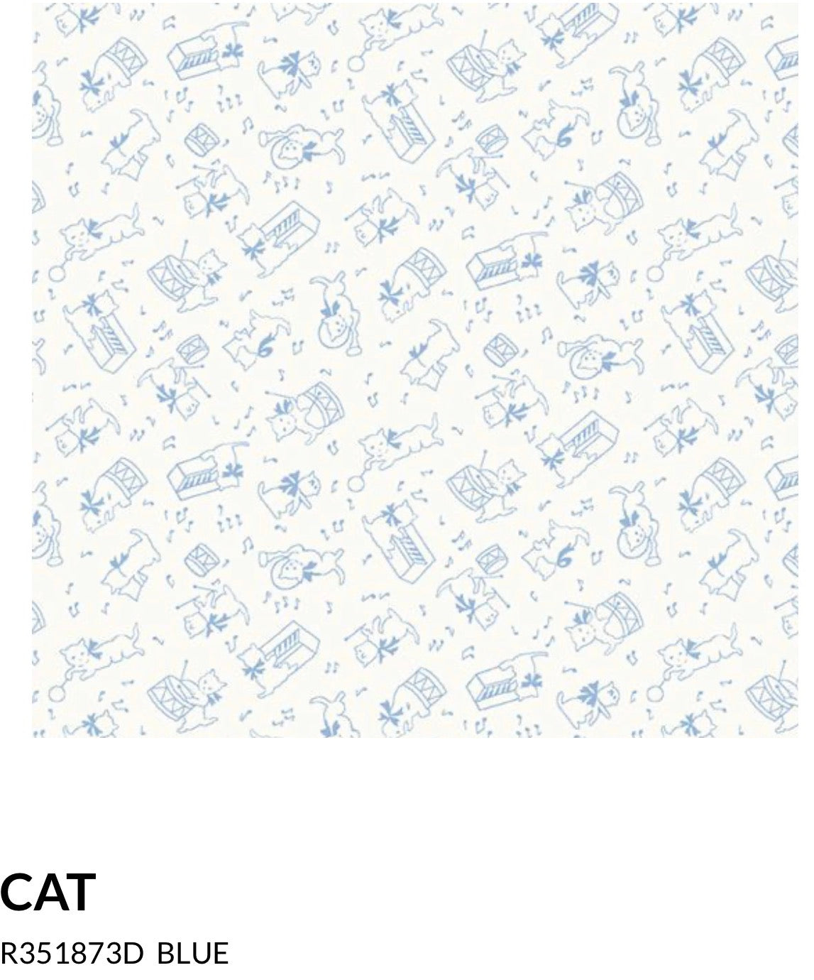 Aunt Grace Rock My Baby by Judie Rothermel for Marcus Fabrics Cat R351873D Blue