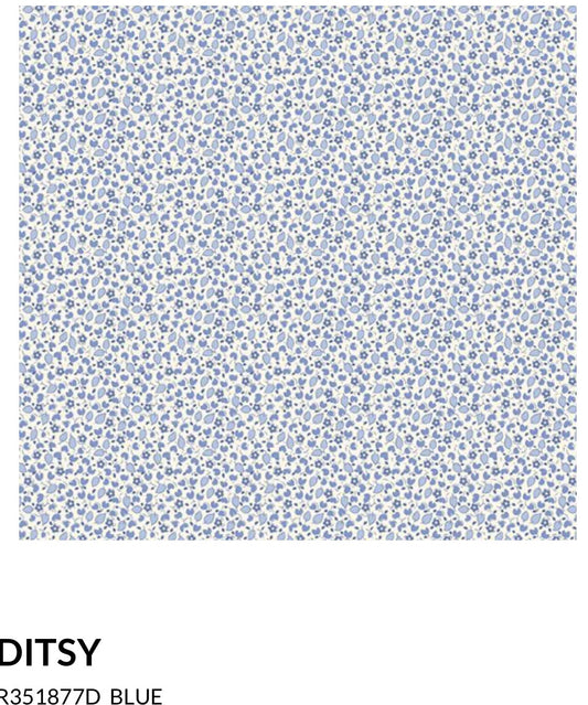 Aunt Grace Rock My Baby by Judie Rothermel for Marcus Fabrics R351877D Blue