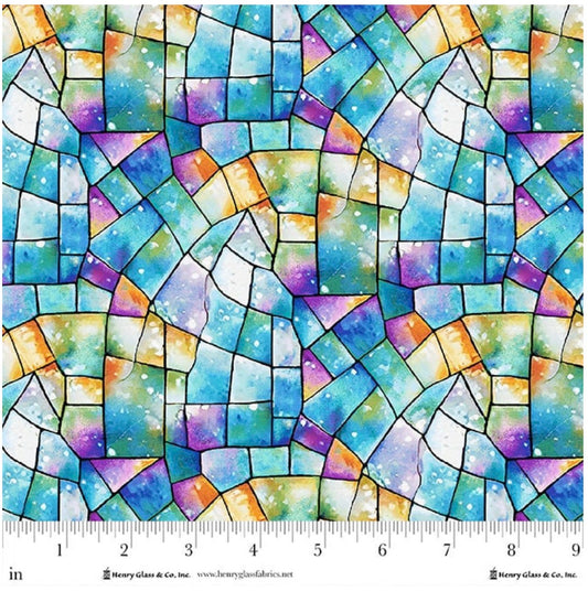Kaleidoscope 108” by City Art Studio for Henry Glass & Co., Inc.