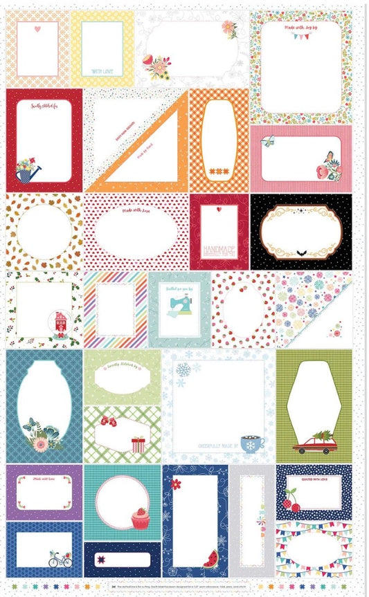 Maywood Studio Stitched With Love Labels MAS11080-Z