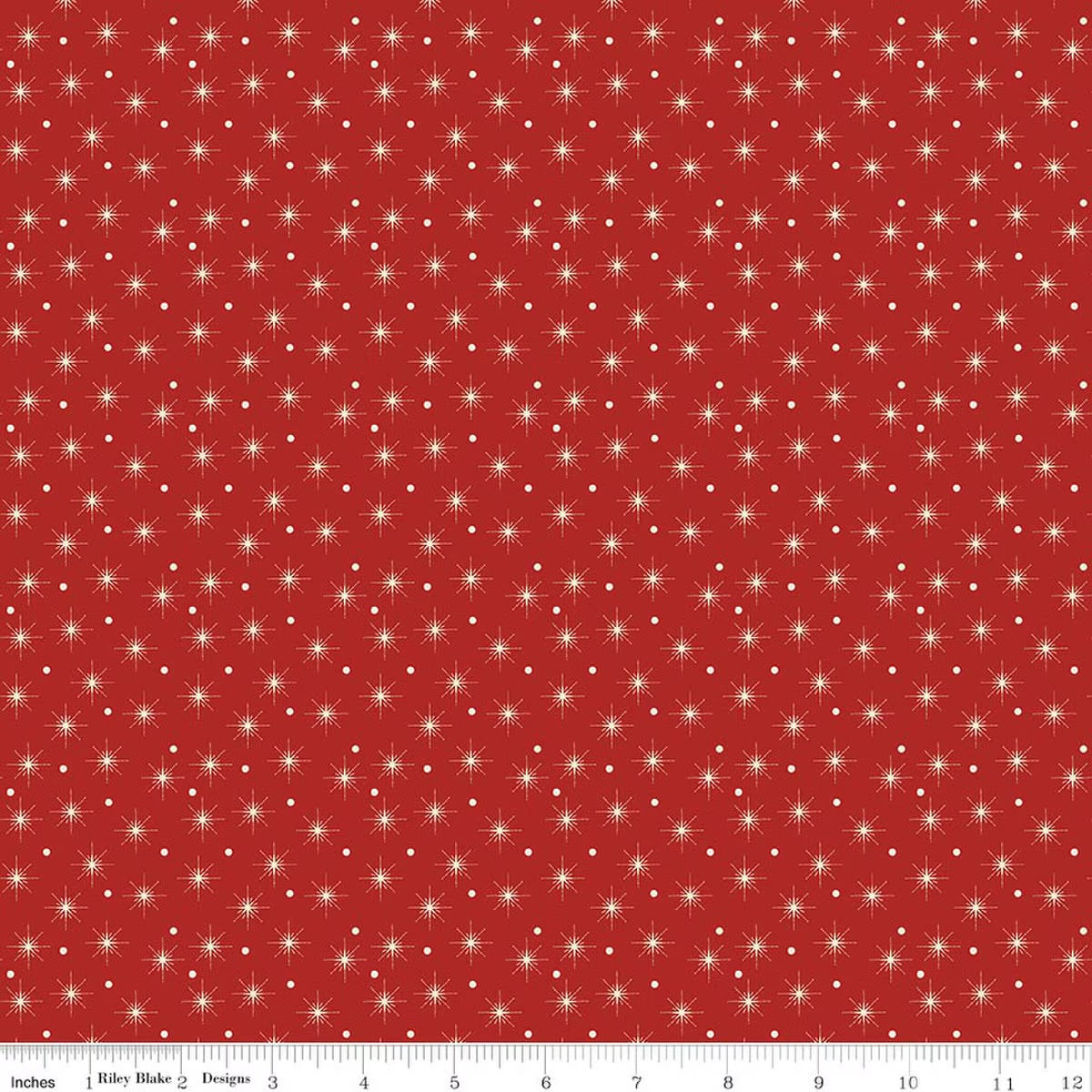 Christmas Greetings by Designer Sandy Gervais for Riley Blake Designs CD17667 Red