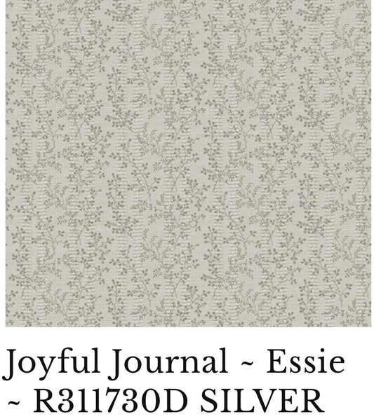 Joyful Journal - Essie by Sheryl Johnson for Marcus Fabrics R311730D Silver