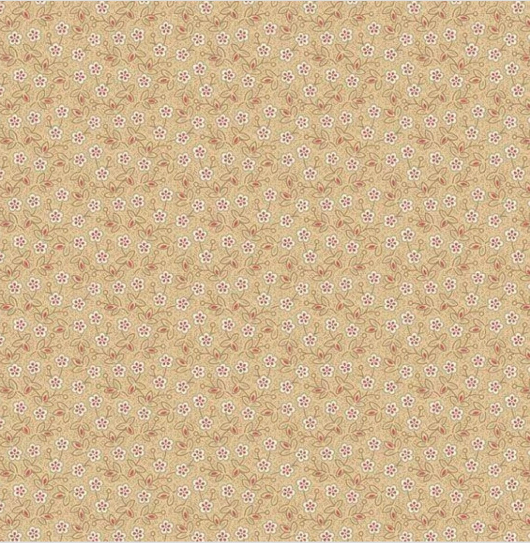 Joyful Journal - Janie by Sheryl Johnson for Marcus Fabrics R311728D Beige