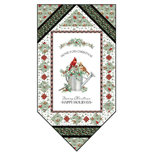 Holiday Welcome Wall Hanging Pattern 36” x 68”