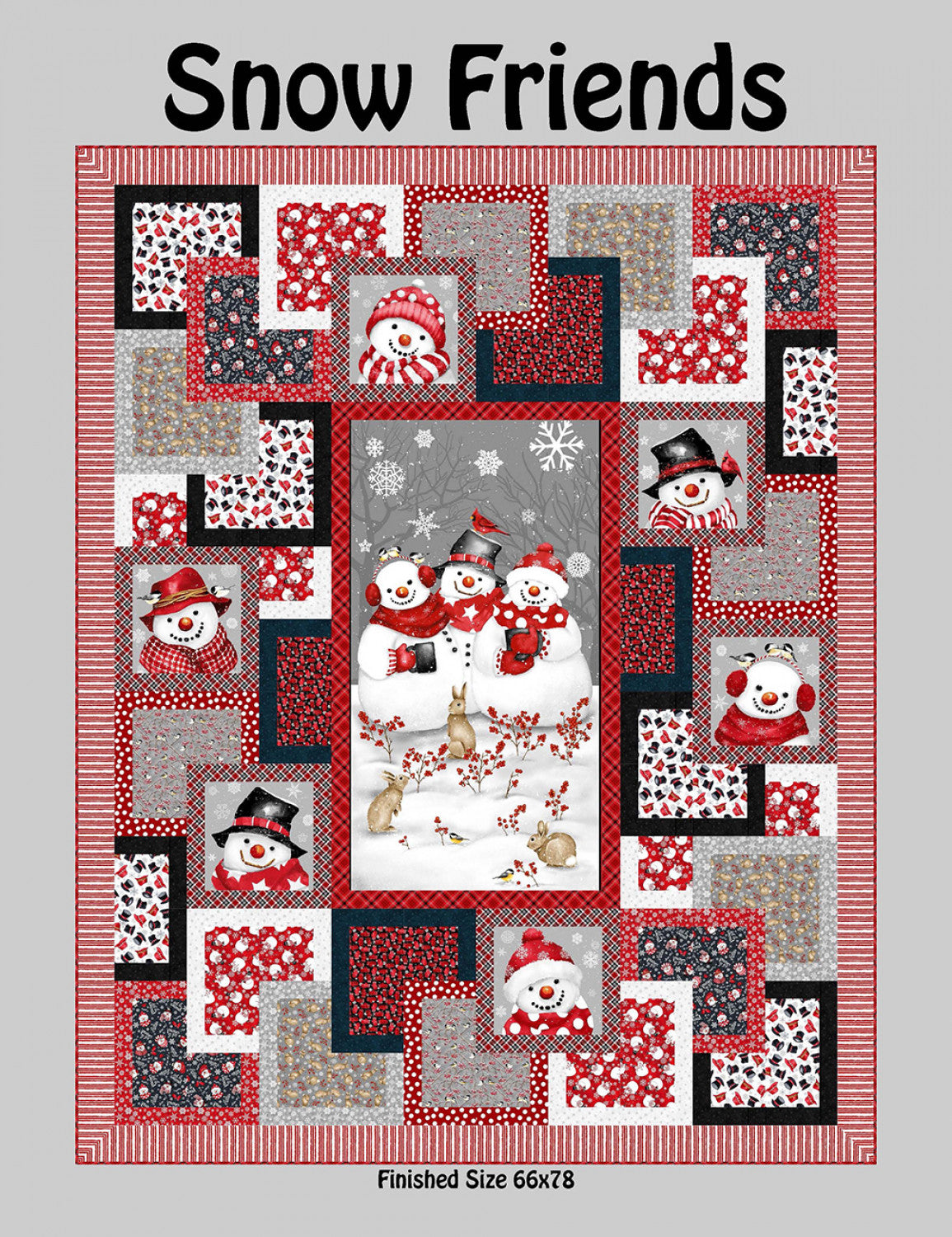 Snow Friends Quilt Kit