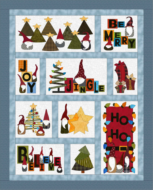 Gnome for the Holidays FCP-057-50 x 62