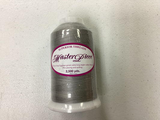 MasterPiece Cotton Thread Color: Greystone #155