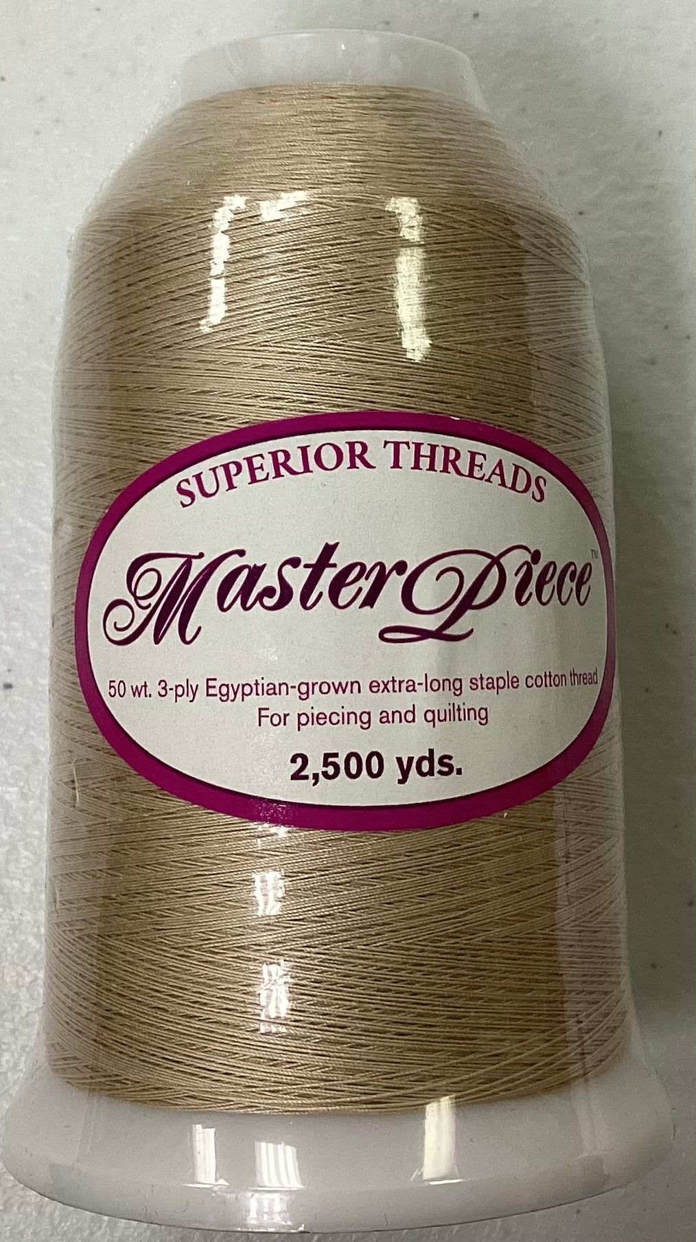 MasterPiece Cotton Thread Color: Parchment #153