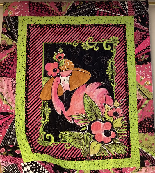 Flamingo Quilt Kit