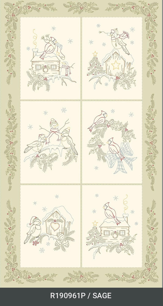 Songbird Holiday Quick as a Wink Panel