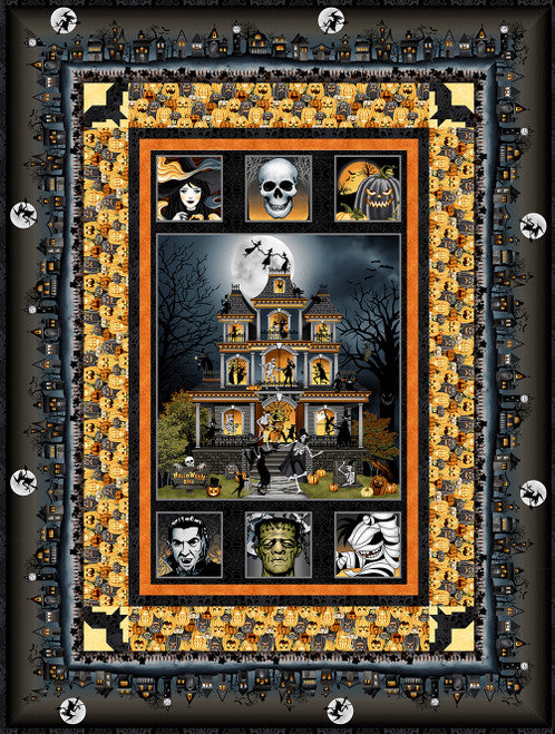 Halloween Ball Quilt Kit #2