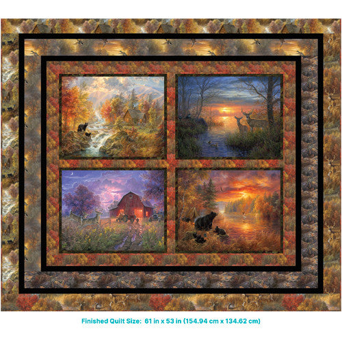 3 Wishes Whitetail Country Quilt Kit