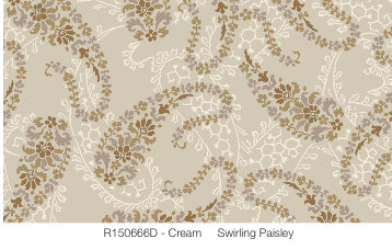 Paper Petals by Nancy Rink R150666D Cream