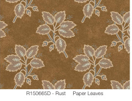 Paper Petals by Nancy Rink R150665D Rust