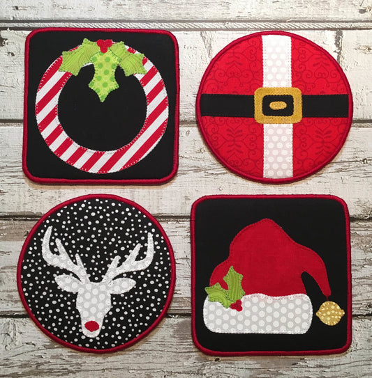 Coasting into Christmas 5” Coasters