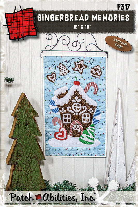 Gingerbread Memories 12” x 18” by Patch Abilities #P317