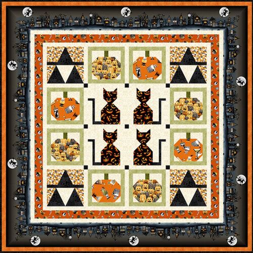 Halloween Ball Quilt Kit #1