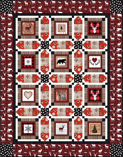 Warm Winter Wishes Quilt #2 Kit